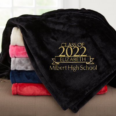 Graduation Personalized Blanket