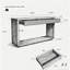 Canapé-console 60 po à 2 tiroirs-1728919667