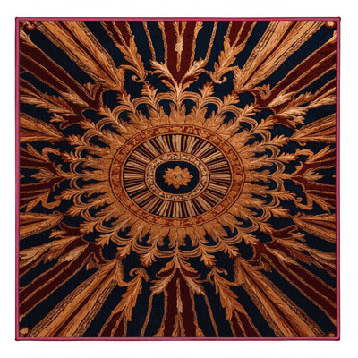Tapis rouge français lavable à la machine