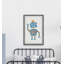 Impression sur papier encadrée Rayland «Happy Robot»-1177442459