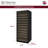 Allavino 32" Wide Vite II Tru-Vino 305 Bottle Single Zone Black Left Hinge Wine Refrigerator-48685846-48685847