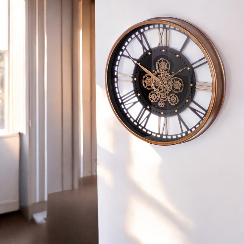 Miley Metal Wall Clock