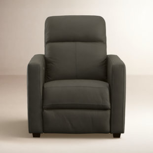Broadway 34" Leather Power Club Recliner