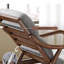 Chaise berçante en bois massif Nordic-100720473