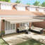 17 Stories Polyester Cover Retractable Patio Awning-1080963661-1080963637