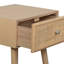 Alyona 40cm W Manufactured Wood Bedside Table