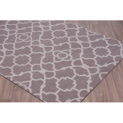 Wool Geometric Indoor Rug