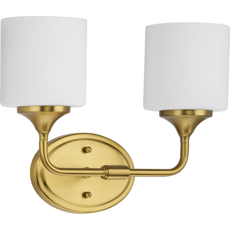 Shaniqa 2 - Light Dimmable Vanity Light, Brushed Gold