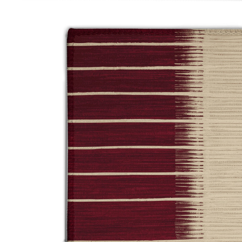 Tapis intérieur / extérieur beige HorizontalStripes, Rectangulaire 2 pi x 3 pi