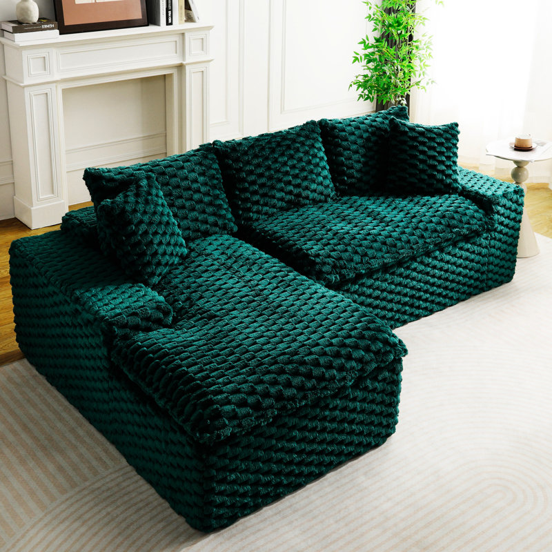 Fauteuil convertible en velours tortue: siège simple et méridienne, assise face à face, idéale pour la détente à la maison, configuration réglable, sièges confortables pour 3 personnes
