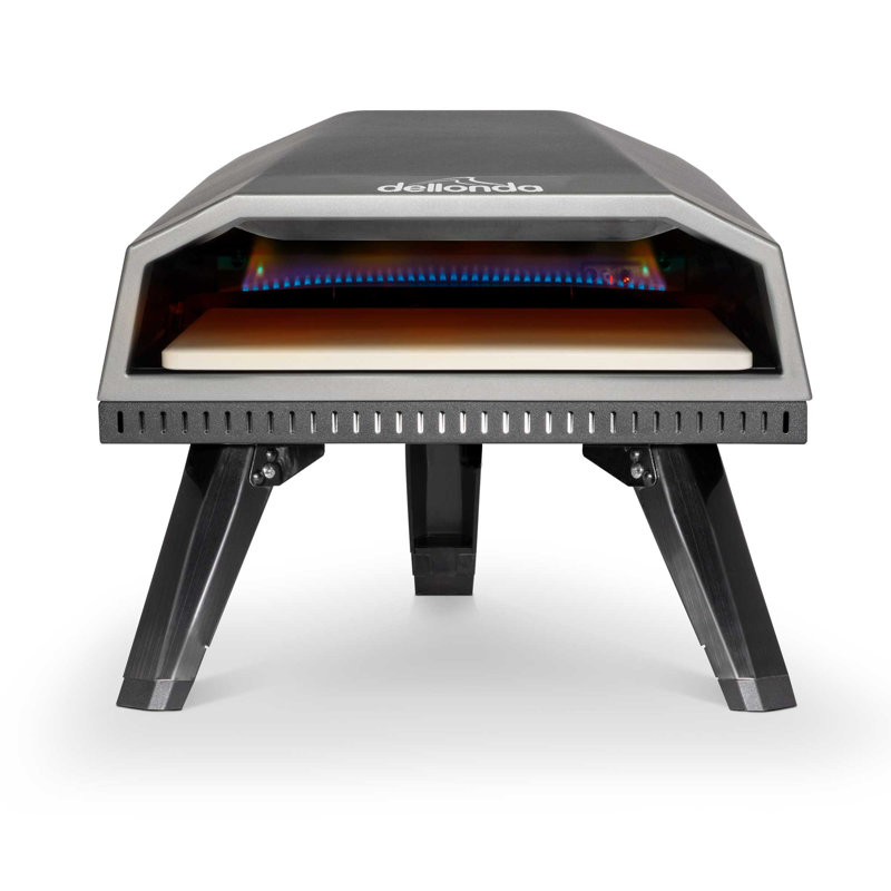 Freestanding Propane Pizza Oven in Grey