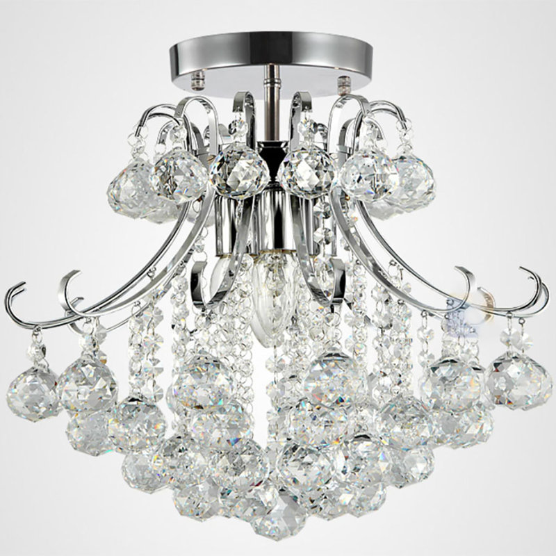 Amaya Flush Mount, 35cm H x 45cm W x 45cm D