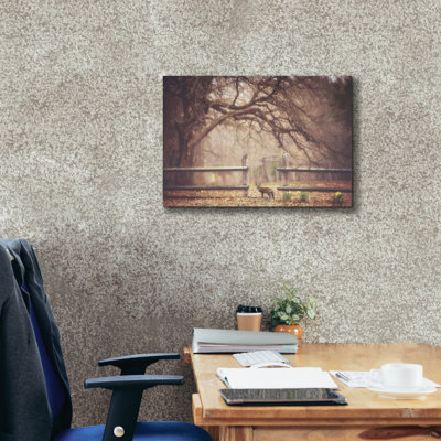 Art mural épique «Sly Guy» par Carrie Ann Grippo-Pike, 26 po x 18 po