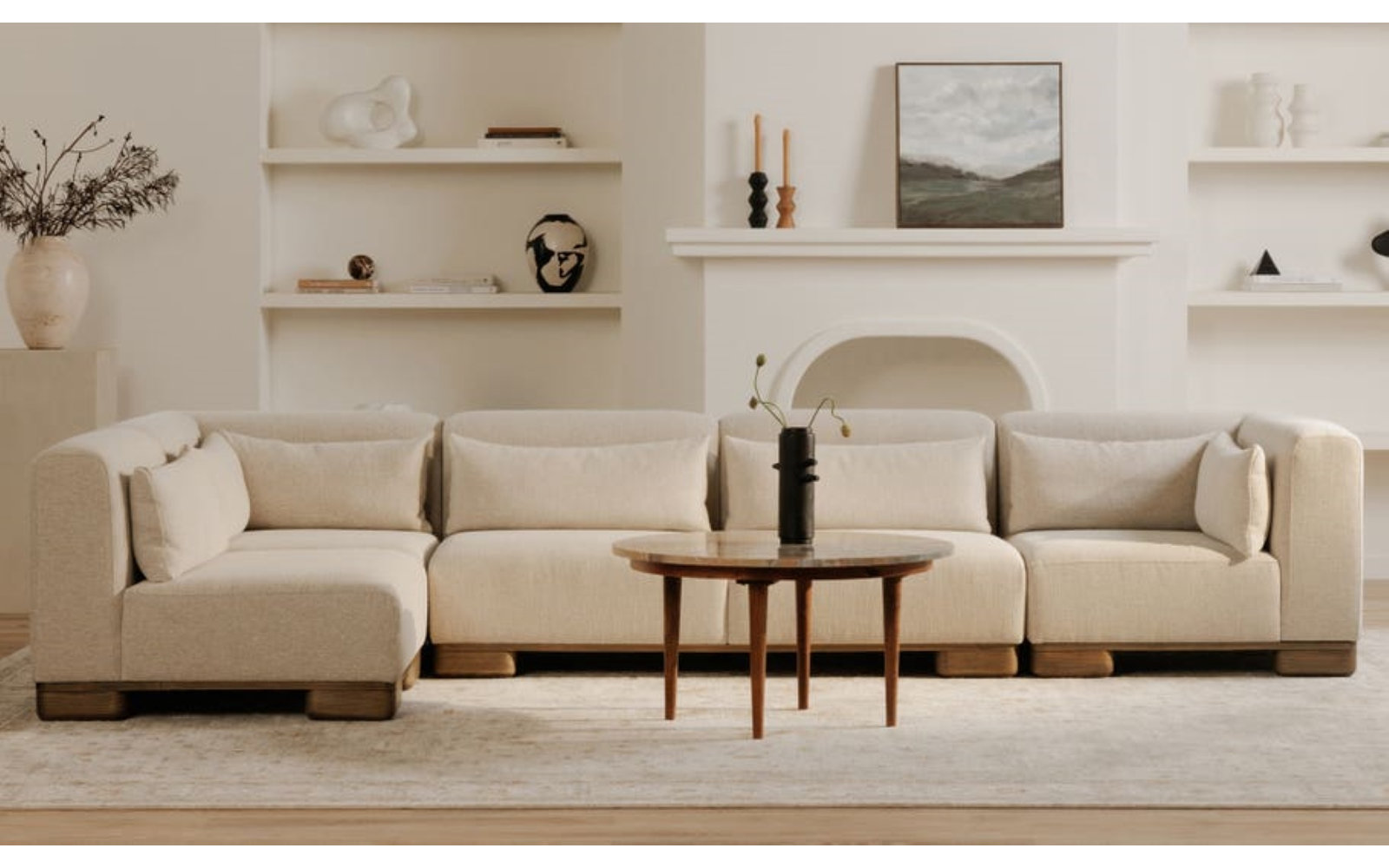 Beau 5 - Piece Modular L Sectional