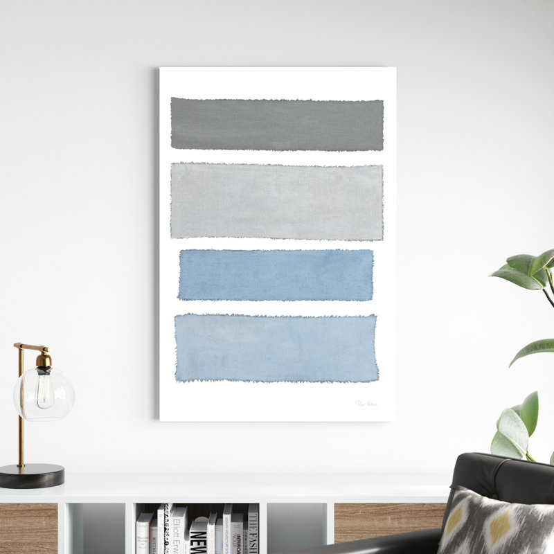 Painted Weaving I V2 by Piper Rhue - Wrapped Canvas Print, 122cm H x 81cm W