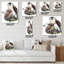 Vintage Birds I - Horloge murale traditionnelle-1960232441