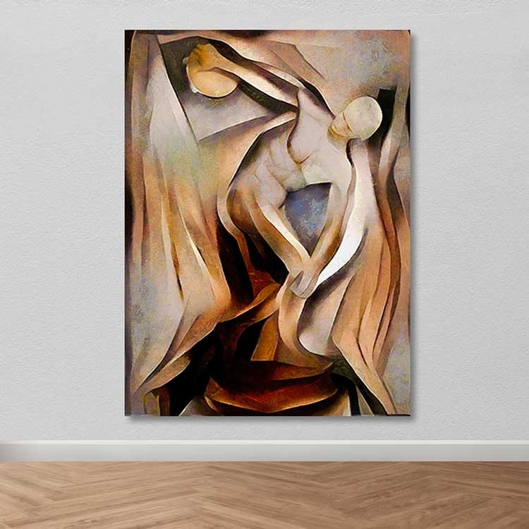 Peinture décorative sur toile