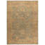 Oushak Nubl Oriental Hand Knotted Wool Dark Green/Brown Area Rug-172680203