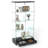 Hollandale 65.8"H Glass Display Cabinet, Bookcase With 13-Color LED & 2 Drawers-660106732
