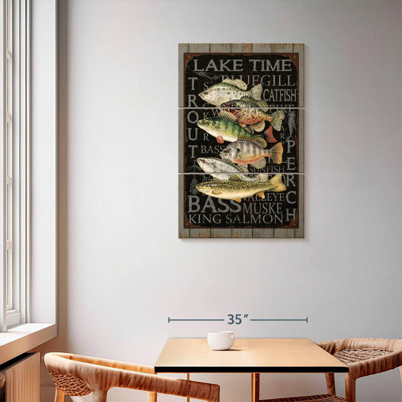 Brampt Wilderness Lodge V, 57" H x 36" W