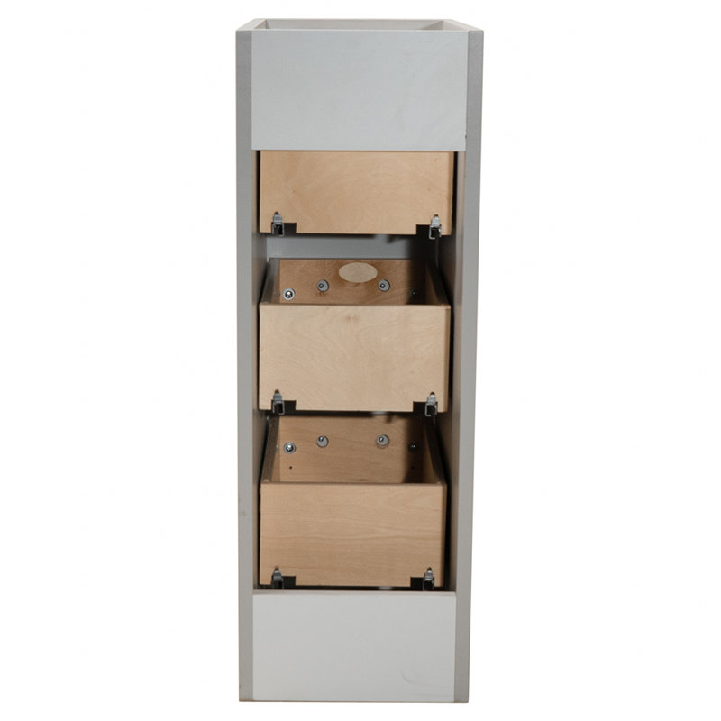 Tiroirs de bureau H 34,5 po x P 21 po Simplicity, Dewy Morning, H 34,5 po x l 12 po x P 21 po