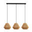 3 - Light Rattan Farmhouse Bohemian Pendant
