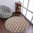 Durnan Hand Tufted Wool Eco-Friendly Area Rugs - Rectangle, Beige Brown Color, Geometric Modern Design, High Pile Thick Handmade Anti Skid Area Rugs for Living Room, Bed Room-2100490630