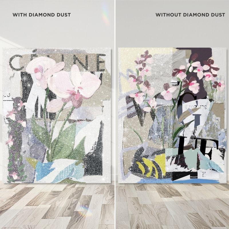 Fine Art Fashion Set Floral & Botanical Canvas Print by Oliver Gal, Black Frame, 16 x 20, 16"H x 20"W, Gallery Wrapped
