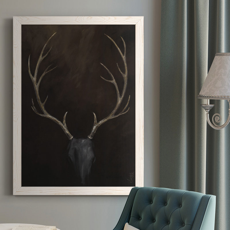 «Fourche Buck», reproduction sur toile, Impression encadrée, H 37,5 po x l 27,5 po, Blanc