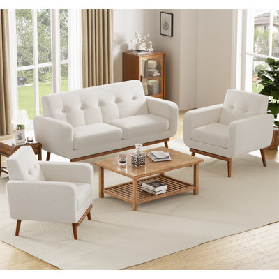 Analeah 3 - Piece Living Room Set