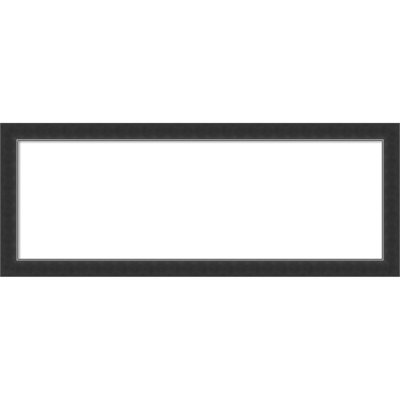 Corvino Black Narrow Framed Dry Erase Magnetic Board Organization Boards
