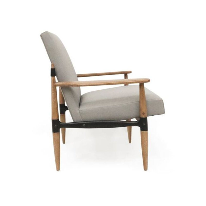Scout Lounge Chair, Bronze/Driftwood