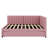 A Full-Sized Upholstered Daybed Incorporating A Built-In Trundle Bed-1955110865