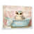 Cadre flottant blanc