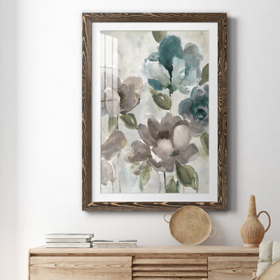 Topaz Garden II - peinture encadrée