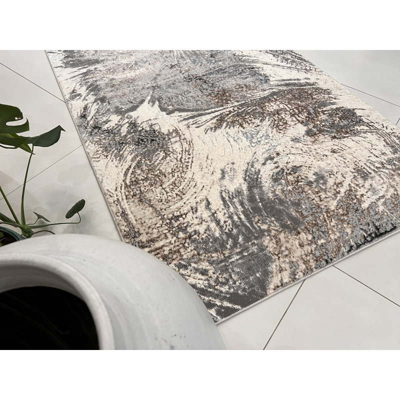 Abbaas Abstract Indoor Rug, Rectangle 7'8" x 10'8"