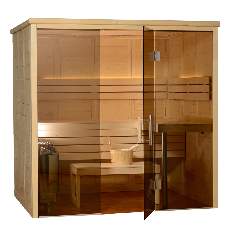 Almost Heaven Saunas Worthington 4 - Person Indoor Traditional Steam Sauna