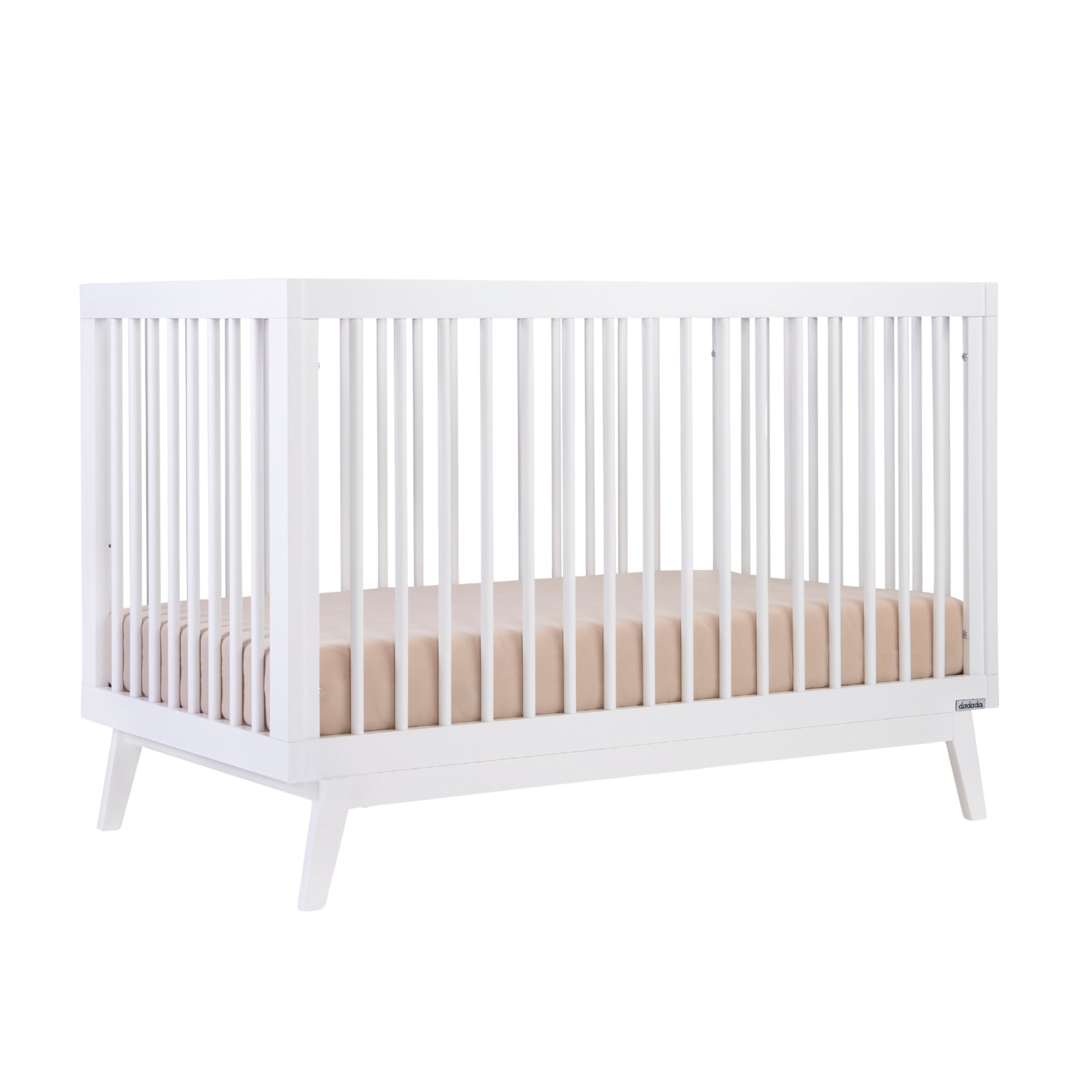 GreenGuard Certified 3-in-1 Convertible Crib, White
