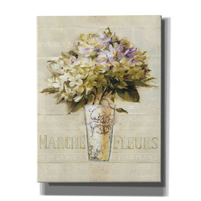 One Allium Way® «Marche De Fleurs Bouquet» par Lisa Audit, art mural sur toile