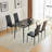 Krithik Metal Base Dining Table