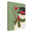 «Cardinal and Snowman», art sur toile-31977904