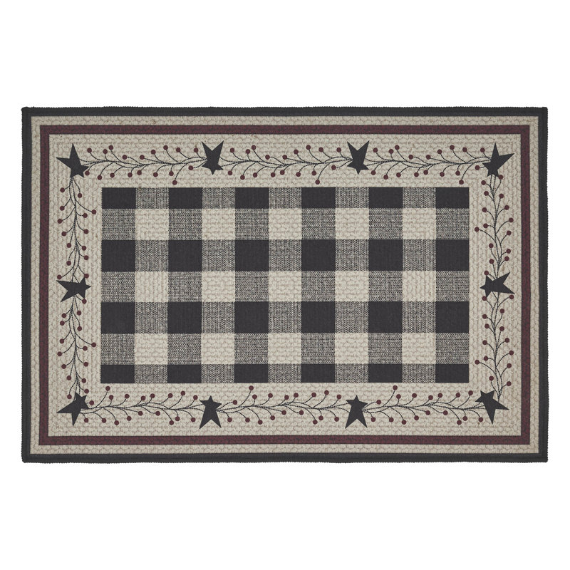Brom Washable Indoor / Outdoor Rug, Rectangle 1'8" x 2'6"