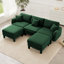 Canapé modulaire en U à 3 places Boucle Fabric-247248454