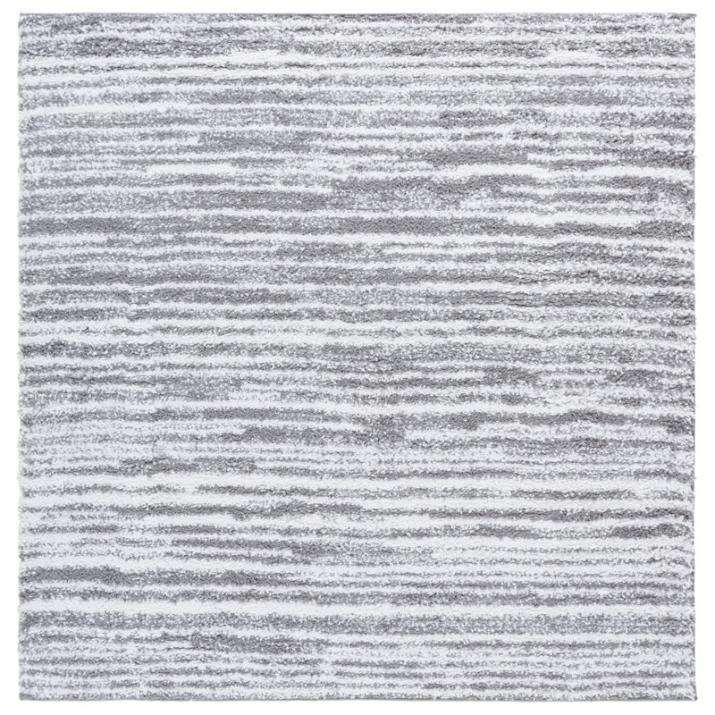 Darbydale Performance Striped Rug, Square 6'7"
