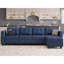Canapé modulaire modulaire rembourré en polyester Ashbury Hunsicker-688202802