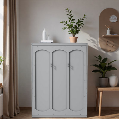 Lit escamotable mural avec tablettes Murphy