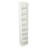 Multifunctional 8 - Tier Media Tower Rack, Double Bookcase For Cd Storage In Home Office, Adjustable Shelves, Waterproof And Quick To Install, 3A Packaging Easy Assemble, Packaged-126094316