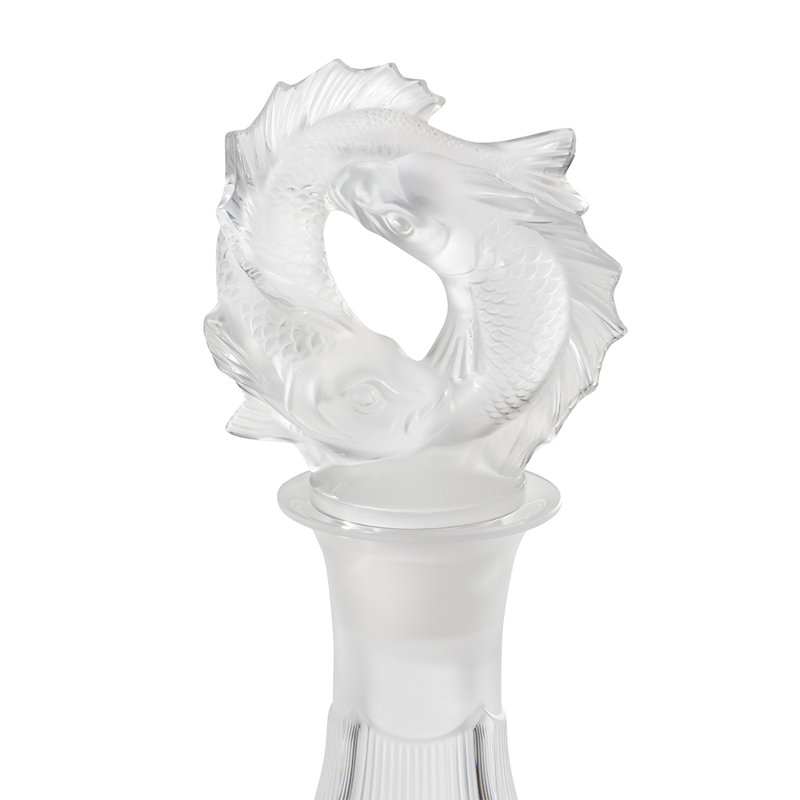 Poissons Crystal Whiskey Decanter