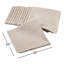 Serviette de table en lin / polyester 20 po Silverlock