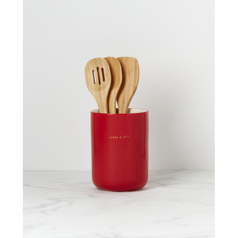 Kate Spade New York Ks Make It Pop Utensil Crock